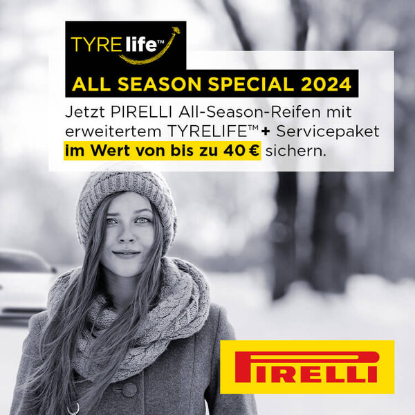 Pirelli All Season Serviceangebot